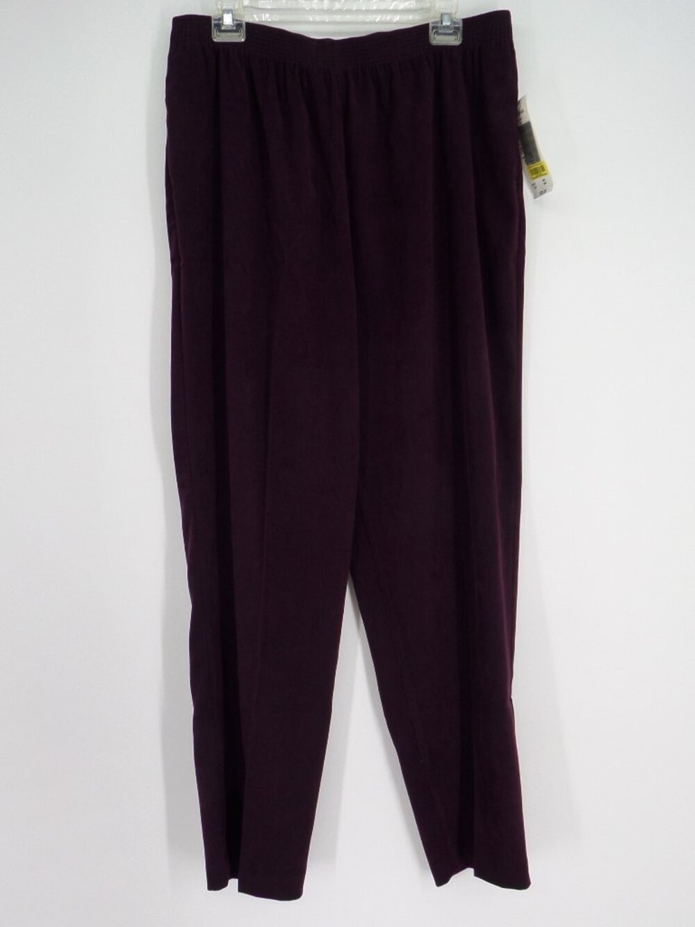 Allison Daley Casual Woman's Fall Plum Color Pants Size 18 Average NWT